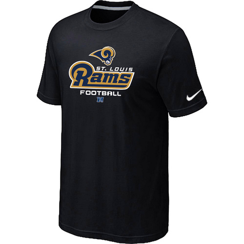 Nike Los Angeles Rams Critical Victory NFL T-Shirt - Black